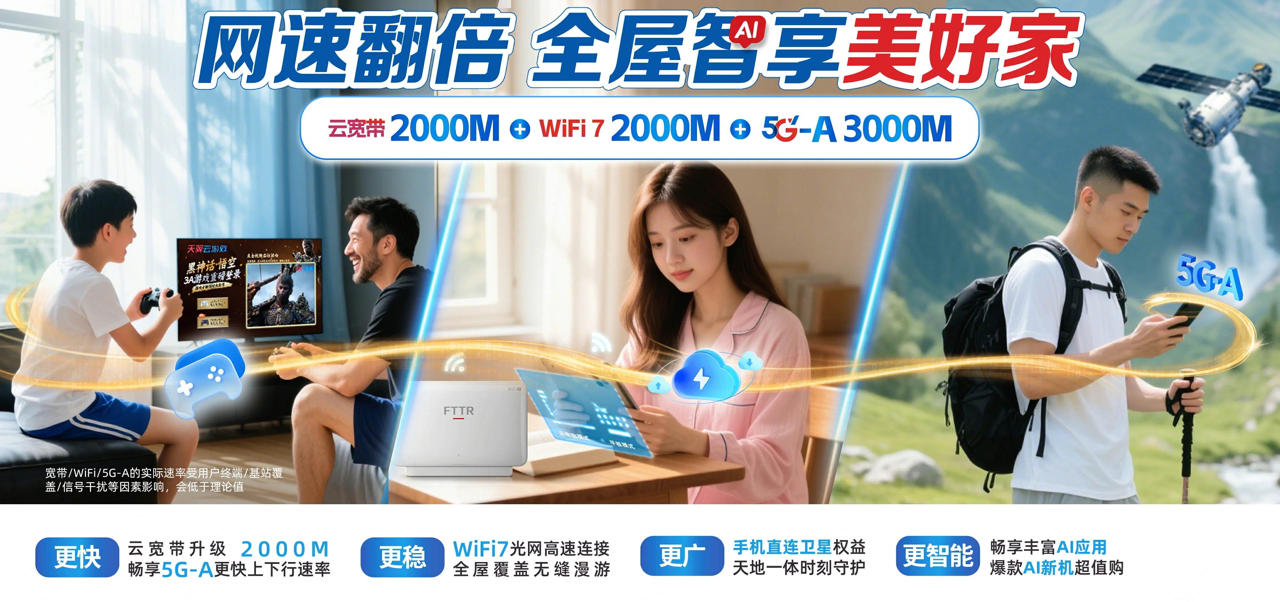 中国电信 克山县电信宽带 宽带套餐